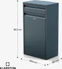 Klarstein Single-Compartment Mülleimer 50L - Edelstahl Produktbild-Vorschau 7
