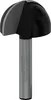 PRO Hohlkehlfräser, R 12,7, Schaft 6 mm Produktbild-Vorschau 1