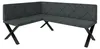 Eckbank Akiko Metal X-168x142-Rechts-Inari96- Produktbild-Vorschau 1