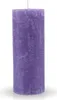 Rustikale Stumpenkerze 3er-Pack "Lila" vers. Farben/Größen Produktbild-Vorschau 2
