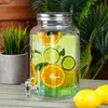 Vilde Glaskrug Getränkespender Zapfhahnflasche Glasspender Produktbild-Vorschau 5