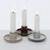 LS-LebenStil Stabkerzen Kerzenständer 3´er Set Keramik Produktbild-Vorschau 8