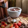 Zestaw do fondue czekoladowego na świeczkę Podgląd zdjęcia produktu 2