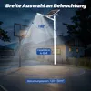 Lampadaire solaire équivalent 1000 W, étanche IP67, Voir les images du produit 4