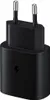 A black Samsung fast charger adapter. Produktbild-Vorschau