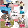 Kinderstuhl, inklappbar, leicht und antislip, für Produktbild-Vorschau 4