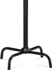 The base of a black coat rack stand is shown against a white background. Náhled obrázku produktu