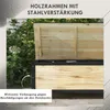Garten-Aufbewahrungsbox,121Liter,2Räder,wetterfest,Metallsch Produktbild-Vorschau 5