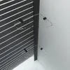 AQUALAVOS Duschwand Badewanne schwarz 70x140x80 cm mit Produktbild-Vorschau 5