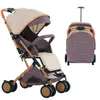 Poussette 0-36 mois Poussette avec position allongée Kaki Voir les images du produit 1