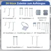COSTWAY Stół warsztatowy do 225 kg Stół warsztatowy z Podgląd zdjęcia produktu 8