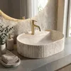 Aufsatzwaschbecken Rea Marcela 50 Saturn Beige Produktbild-Vorschau 4