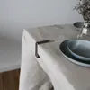 6x Tischdeckenklammern  6,5 cm Weiß Edelstahl Produktbild-Vorschau 5