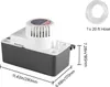 VEVOR Kondensatabsaugpumpe Kondensatpumpe 1/50 PS 1,89 L Produktbild-Vorschau 8