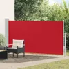 vidaXL Tenda laterale 160x300 cm rosso Anteprima dell’immagine prodotto 2