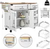 Wyspa kuchenna Sweiko (110 × 45-75 × 92 cm), nowoczesna Podgląd zdjęcia produktu 4
