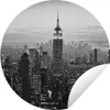 MuchoWow® Gartenposter Outdoor-Poster Rund New York City Produktbild-Vorschau 1
