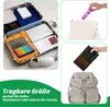 Tablettenbox voor 7 dagen, met grote compartimenten, zwart. Productafbeelding-voorbeeld 6