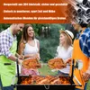 Yakimz Grilovací rožeň 117cm 230V z nerezové oceli, včetně Náhled obrázku produktu 4