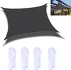 Wasserdichtes Sonnensegel 3x4m, Rechteck Outdoor UV-Schutz, Produktbild-Vorschau 1