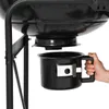 Outdoor Grill Mit Rad Schwarz 91 x 71 x 107 cm Metall Produktbild-Vorschau 8