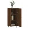 vidaXL Sideboard Braun Eichen-Optik 34,5x34x90 cm Produktbild-Vorschau 11