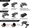 Podstawka pod laptopa z regulacją wysokości i tacką na mysz Podgląd zdjęcia produktu 7