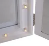 HOMCOM 16 x LED Kosmetikspiegel Schminkspiegel 180° Produktbild-Vorschau 8