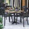 JAMAIKA | Bistro Außen Tischplatte | B:T 60 x 60 cm | Eiche Produktbild-Vorschau 12