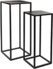 Mica Decorations Goa Table d'appoint - Lot de 2 - L30 x l30 Voir les images du produit 1