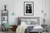 MuchoWow® Gerahmtes Poster Mona Lisa mit weißer Mundhaube - Produktbild-Vorschau 7