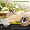 KESSER® Metall Universal Bodenplatte Sonnenschirmständer Produktbild-Vorschau 3