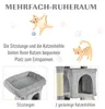 PawHut Katzenbaum Katzenkratzbaum Katzenbaum mit Produktbild-Vorschau 4