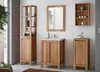 Badezimmerschrank, 40 cm, 1 Tür, Eiche romanisch, stehend Produktbild-Vorschau 2