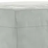 set divano 4 pezzi con cuscini in velluto grigio chiaro Anteprima dell’immagine prodotto 8