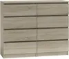 Cassettiera larga a cassetti TAAVI - rovere sonoma Anteprima dell’immagine prodotto 1