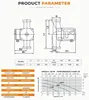 3-Stufige Zirkulationspumpe CRS32/4-180 Produktbild-Vorschau 7