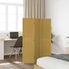 vidaXL 3-tlg. Raumteiler Braun Massivholz Paulownia Produktbild-Vorschau 3