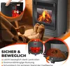 KESSER® Gasheizer Gasheizofen Heizstrahler 3,4 kW Gas Kamin Produktbild-Vorschau 5