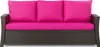 Cuscini per divano da giardino - Seduta 160x60x7, schienale Anteprima dell’immagine prodotto 5