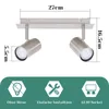 ZMH Foco LED para techo, tipo GU10, lámpara de techo Vista previa de la imagen del producto 6