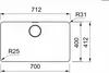 Zlewozmywak Franke Mythos MYX 210-70 stal szlachetna Podgląd zdjęcia produktu 5
