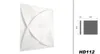 HEXIM 3D Wandpaneele, PVC Kunststoff weiß - Kreis Design Produktbild-Vorschau 2