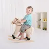 BigJigs Schaukelpferd Kord - Plüsch Schaukeltier für Kinder Produktbild-Vorschau 2
