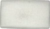 A white pillow with many small holes. Produktbild-Vorschau