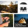 2er Partner Anglerstuhl Campingstuhl mit Sonnenschirm und Produktbild-Vorschau 5