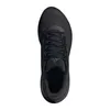 A top-down view of a black Adidas sneaker. Podgląd zdjęcia produktu