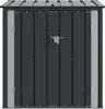 vidaXL Contenitore da giardino nero 101,5 x 82 x 100 cm in Anteprima dell’immagine prodotto 6