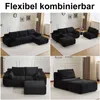 Sofa 2-Sitzer Sofa ohne Montage, Cordstoff, ergonomisch & Produktbild-Vorschau 4