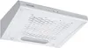 A white kitchen range hood against a white background. Produktbild-Vorschau